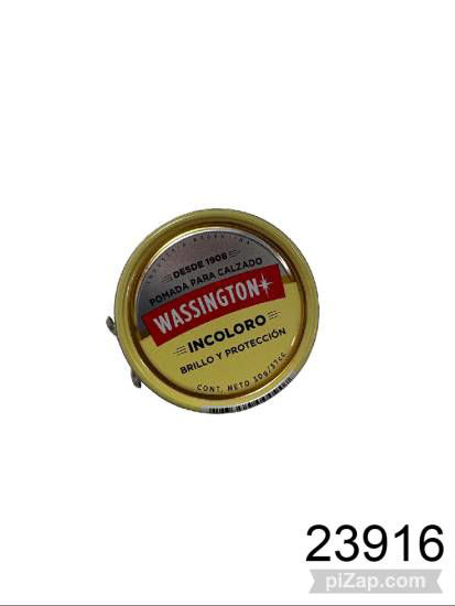 Imagen de POMADA LATA WASSINGTON INCOLORA X6 3.26